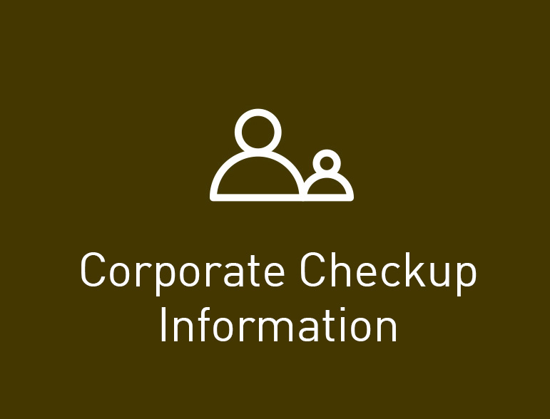 Corporate checkup information