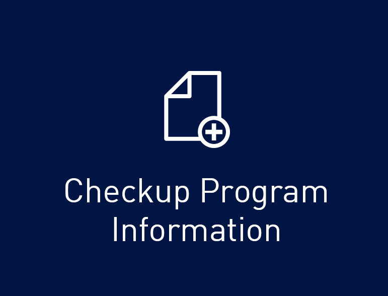 Checkup Program Information